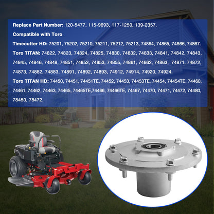 3X 120-5477 Deck Blade Spindle Assy For Toro Z-Master Zero Turn ZTR 139-2357