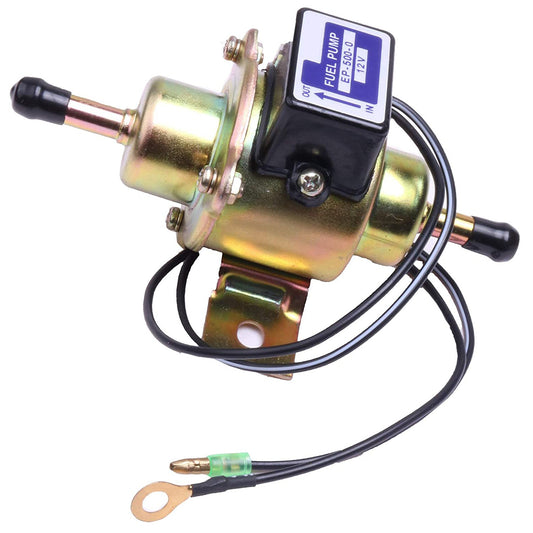 Solid Spare 12V Electric Fuel Pump 12585-52030 15231-52030 15231-52033 for Yanmar Kubota