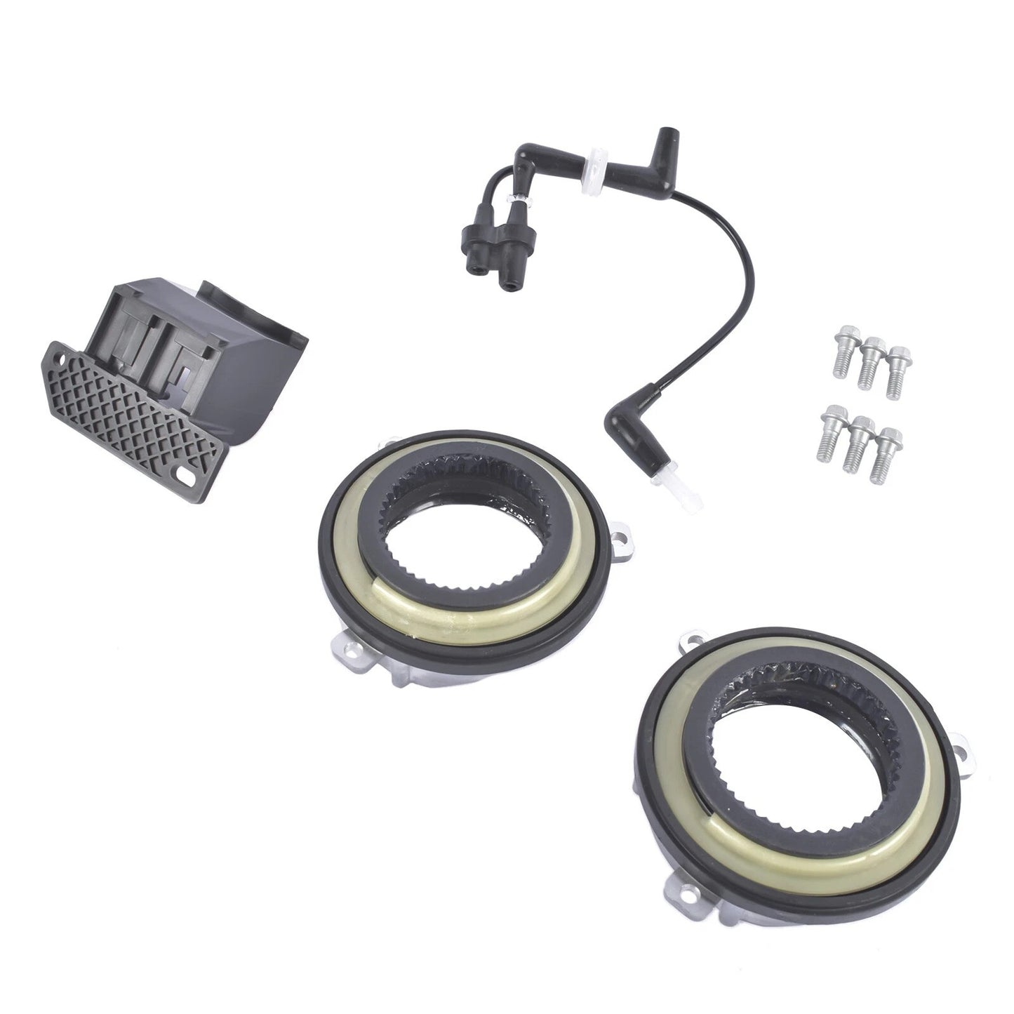 Locking Hub Axle Actuator Vacuum Solenoid Valve For Ford Expedition F-150 03-15