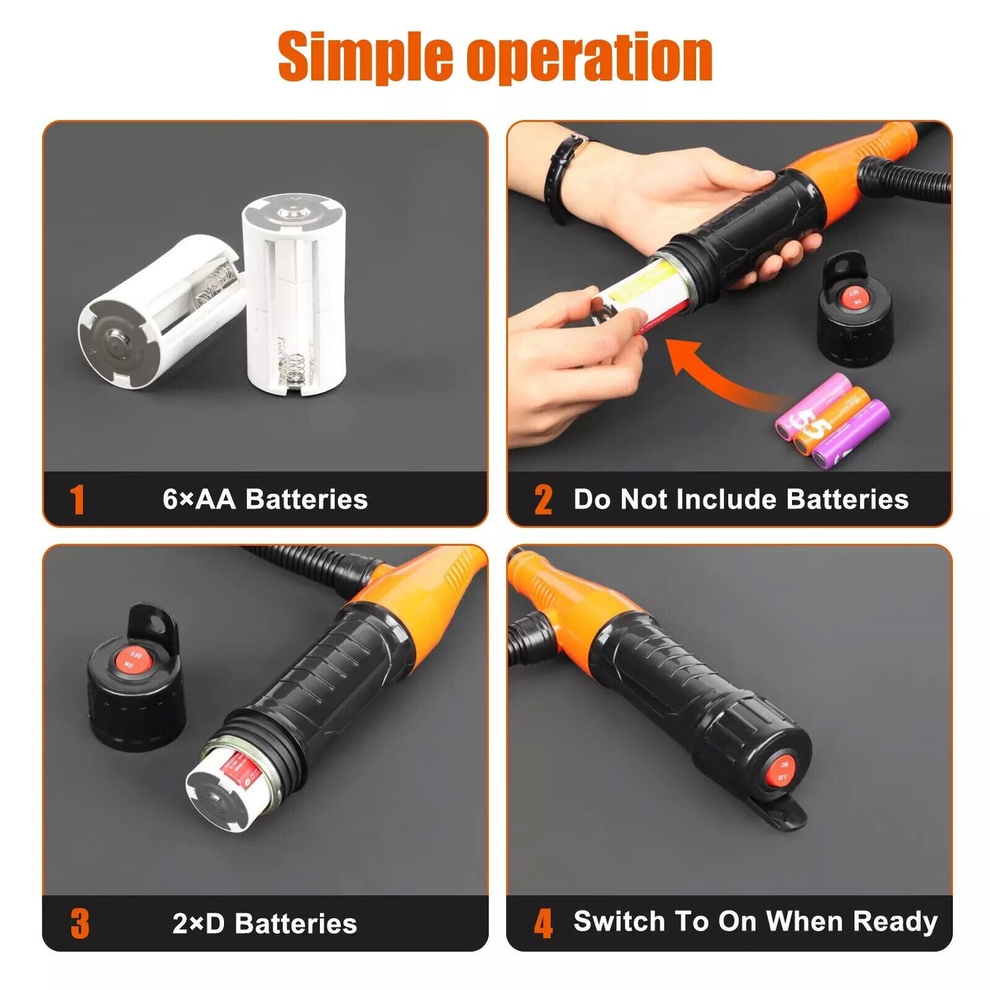 2.4 GPM Powered Battery Quick Liquid Fuel Transfer Pump with Flow Control Nozzle