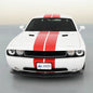 10" VINYL RALLY STRIPES RACING STRIPE HOOD TRUNK ROOF For DODGE CHALLENGER