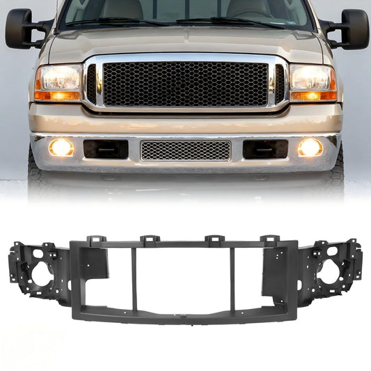 Solid Spare Header Panel For 1999-2004 Ford F250 Super Duty F350 Grille Header Opening Panel