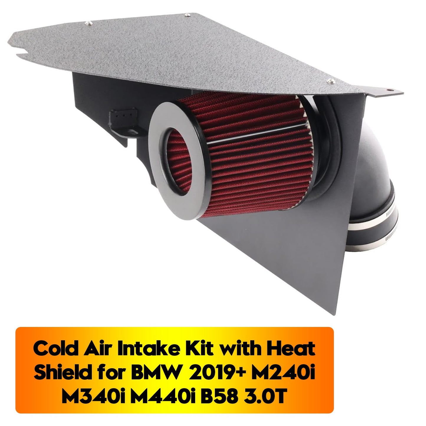 Cold Air Intake Kit with Heat Shield for BMW 2019+ M240i M340i M440i B58 3.0T