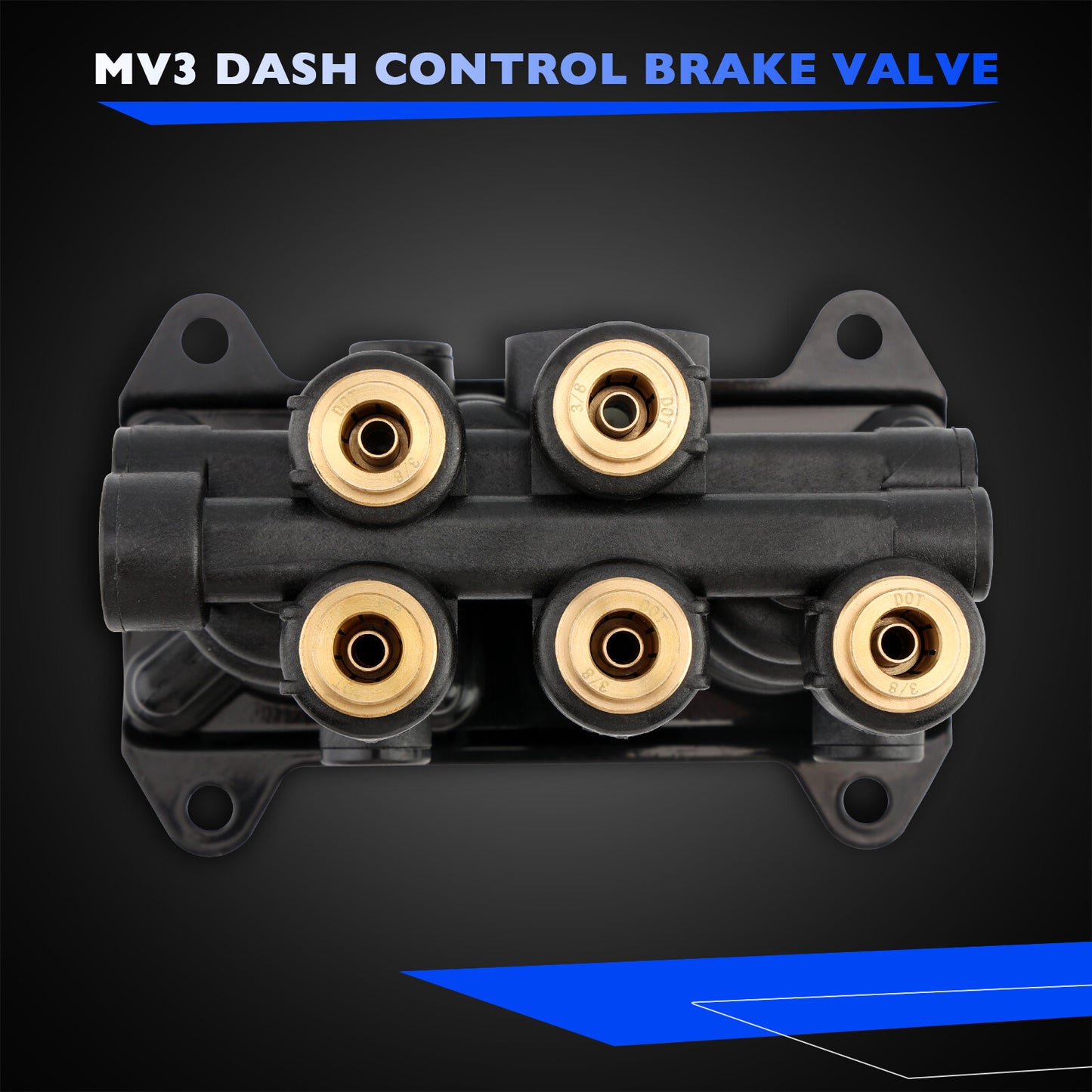800257 MV-3 Dash Air Brake Control Valve For Bendix Freightliner Peterbilt Keene