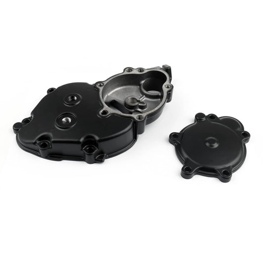 Solid Spare Engine Starter Case Crankcase Cover For Kawasaki Ninja ZX10R 2006-10 Black