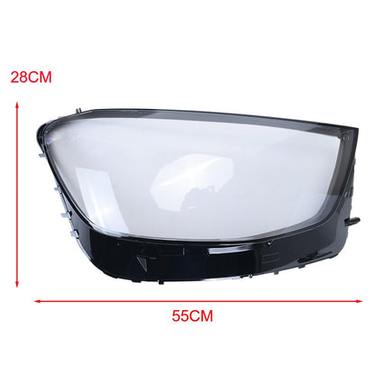 Fit For 2019-2022 Mercedes-Benz W253 X253 C253 Headlight Lens Covers Left+Right