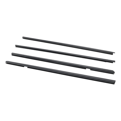 4PCS Outside Window Moulding Weatherstrip For Honda Insight 2010-2014