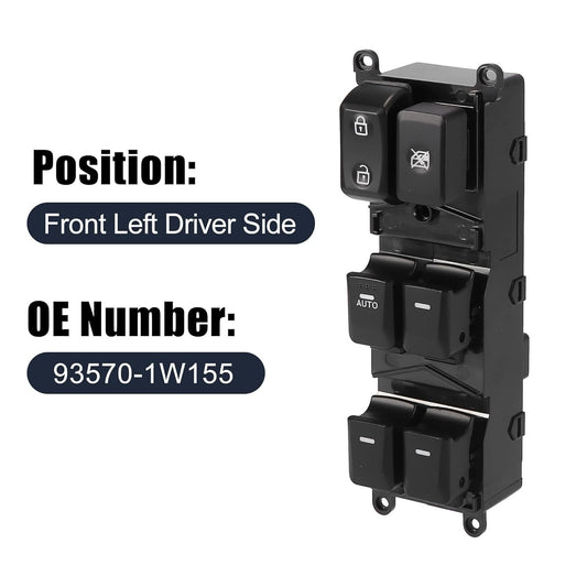 Fit Kia Rio 2012 2013 2014 2015 Left Driver Window Master Switch 935701W155 EXXI