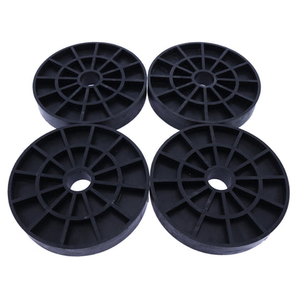 Solid Spare 4PCS Roller Wheel 47163GT 47163 for Genie Scissor Lift GS-30 GS-32 GS-46 GS1330M