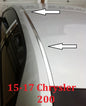 For 2015-2017 CHRYSLER 200 CHROME ROOF TOP TRIM MOLDING KIT