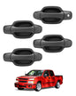 Exterior Outside Door Handle Set Front Rear For 04-12 Chevy Colorado GMC Canyon
