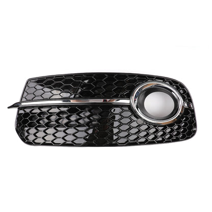 Left SQ5 Style Fog Light Grill Grille For AUDI Q5 2013-17 Don't Fit SQ5 & SLINE