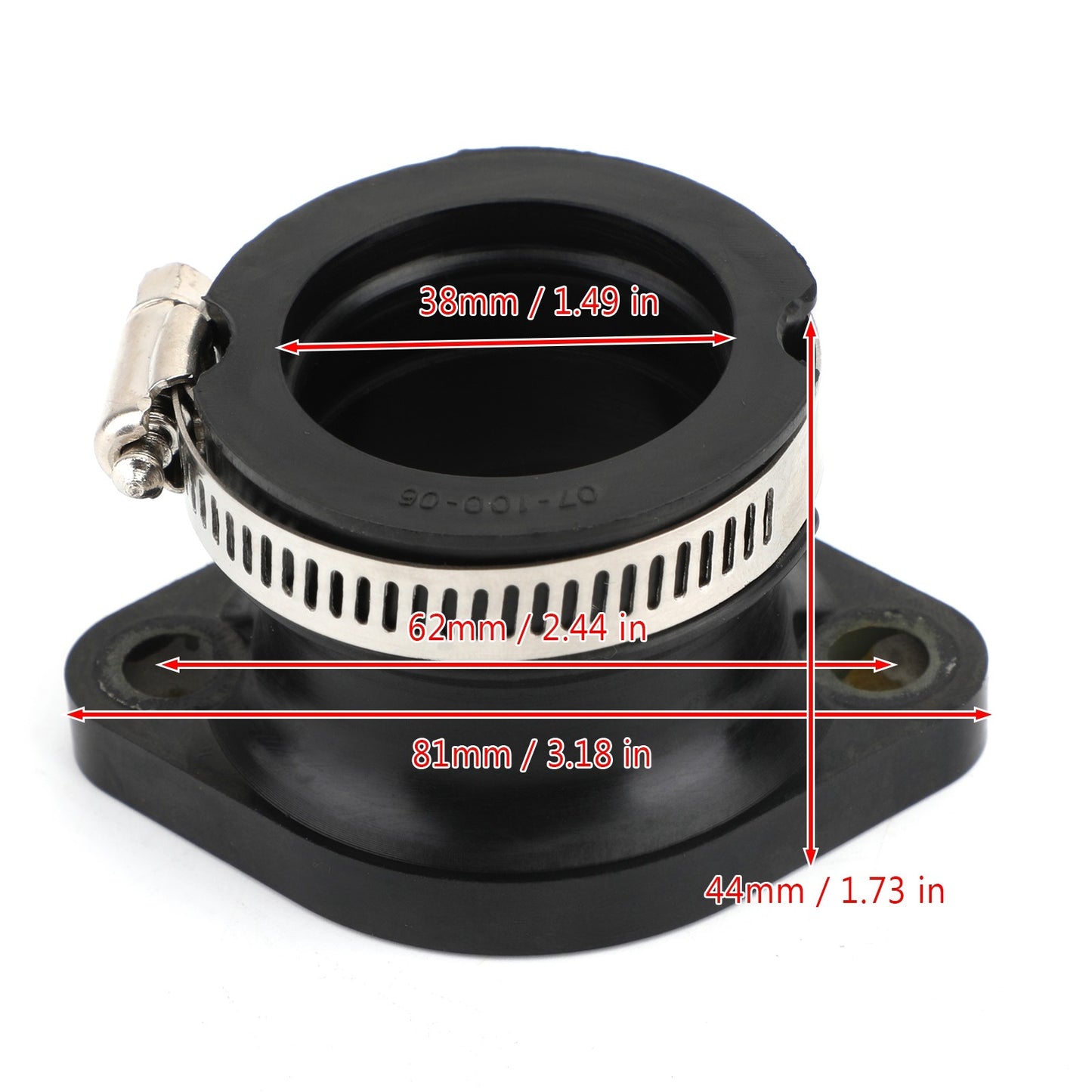 ??2x Intake Manifold Boot Flange for Polaris Indy Trail 488 500 1986-00 3085044