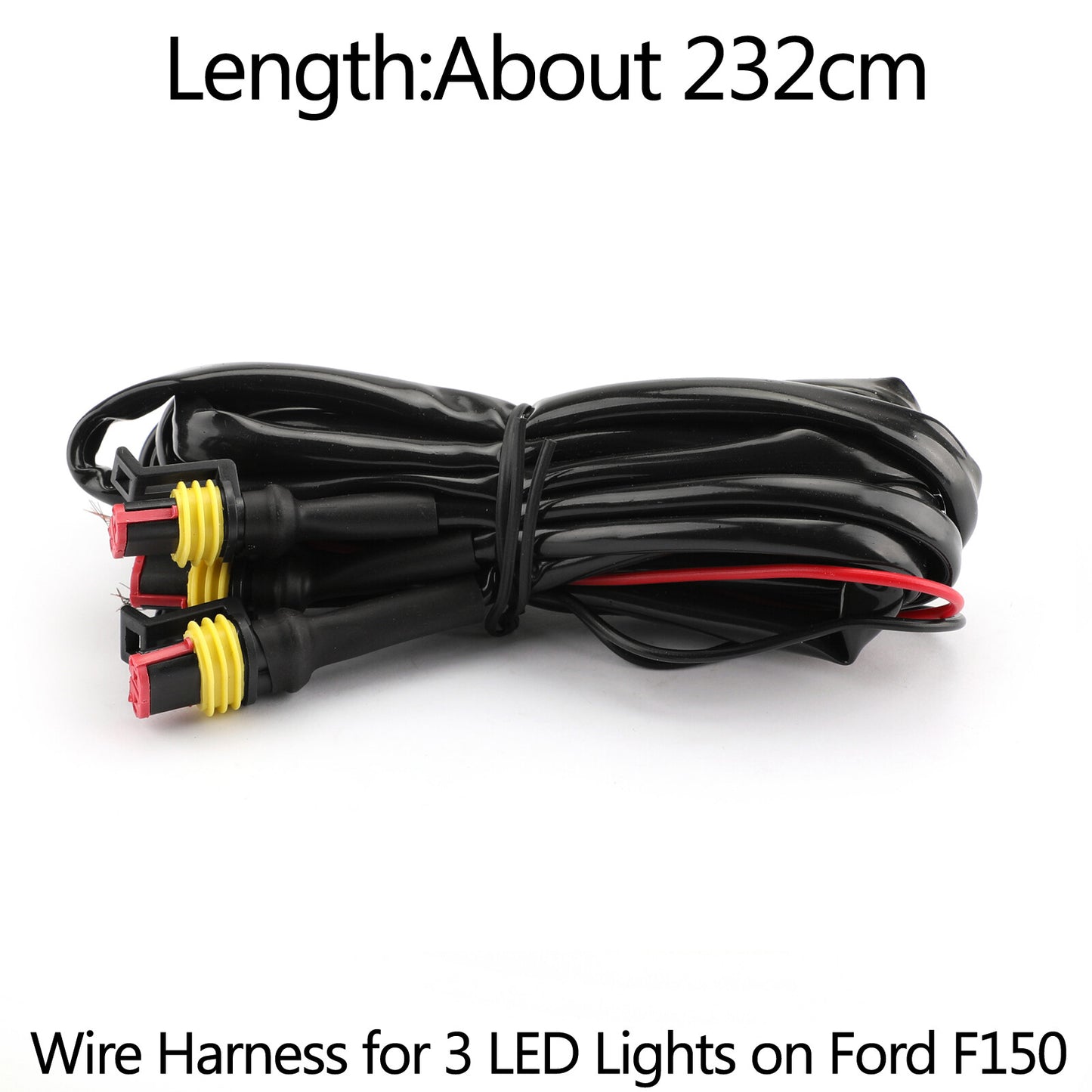 Raptor Grille Grill LED Light Wiring Harness Cable Fit Ford F-150 F150