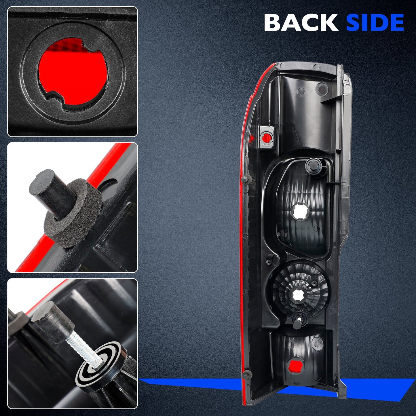 Rear Tail Light Lamp Assy Right Passenger Side For 10-24 Ram Promaster 1500 2500