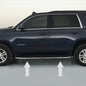CHROME RUNNING BOARD TRIM MOLDING PACKAGE For 2015-2020 CHEVY TAHOE SUBURBAN