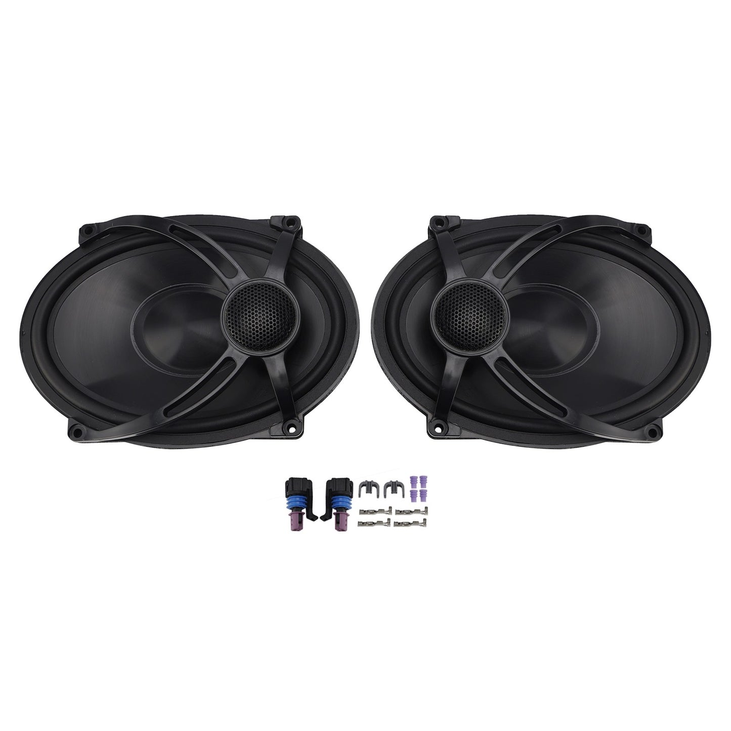 Pair Saddlebag Lid Speakers 5"X7" Fit For Touring Flt Flh Flhr 1994-2024 2023