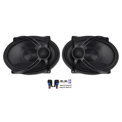 Pair Saddlebag Lid Speakers 5"X7" Fit For Touring Flt Flh Flhr 1994-2024 2023