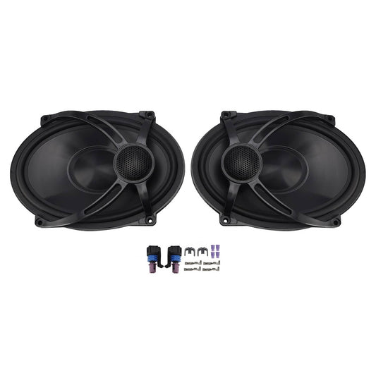 Solid Spare Pair Saddlebag Lid Speakers 5"X7" Fit For Touring Flt Flh Flhr 1994-2024 2023