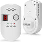 Digital Gas Leak Detector Alarm Sensor Propane Butane Methane Natural Gas Catch