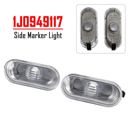 2X Side Marker light for VW Jetta Bora Golf Mk4 GTI B5.5 Passat B5 beetle R32