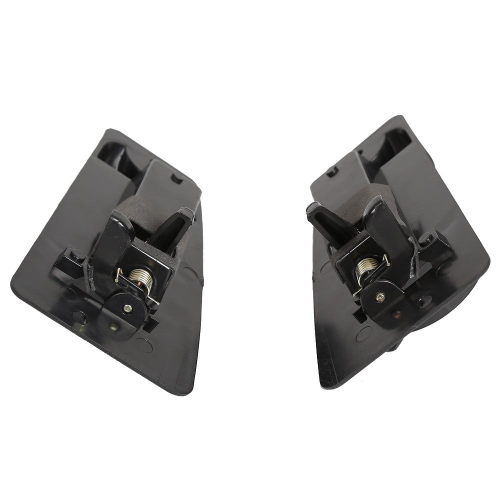 Solid Spare Door Handle Pair Rear Outside For 99-07 Chevy Silverado/GMC Sierra Extended Cab