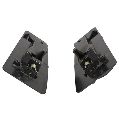 Solid Spare Door Handle Pair Rear Outside For 99-07 Chevy Silverado/GMC Sierra Extended Cab