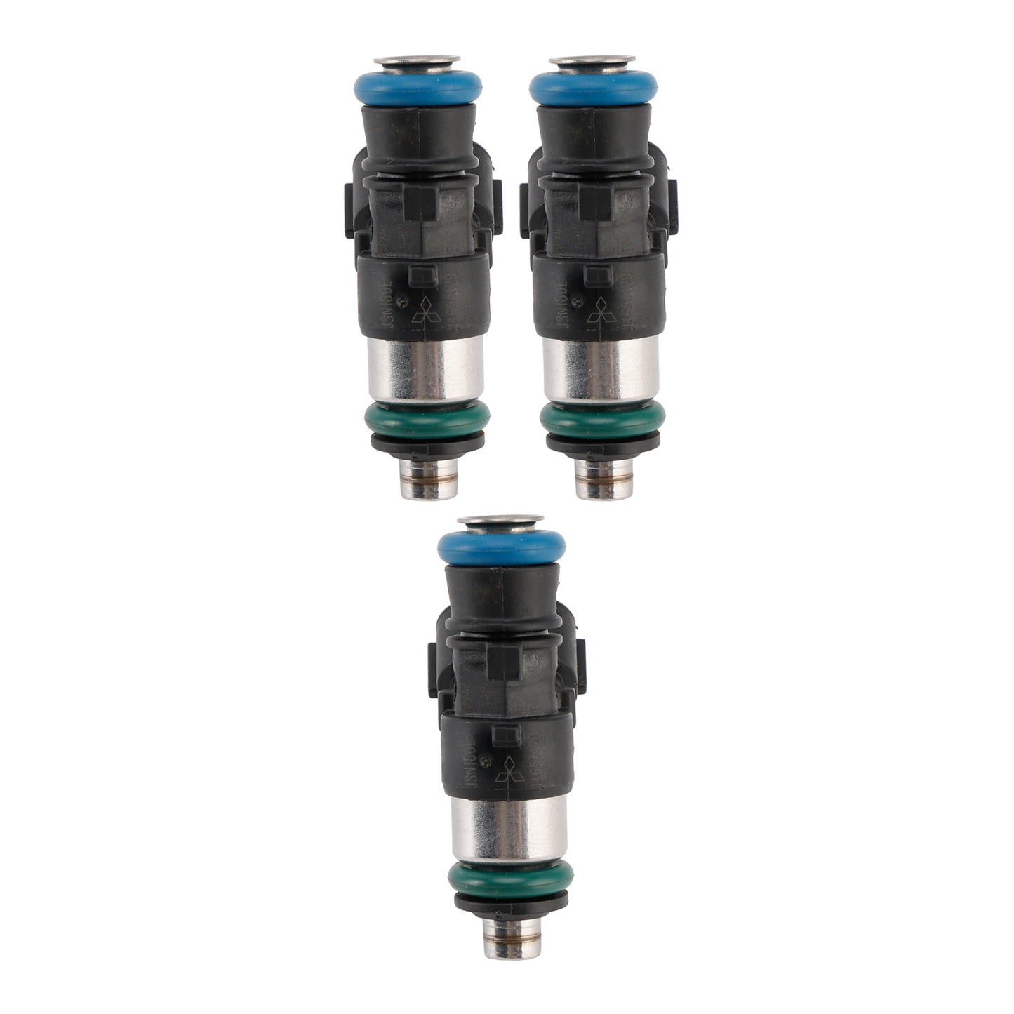 3PCS Fuel Injector EAT307 Fit Smart Fortwo 1.0L 2008-2015 1465A129