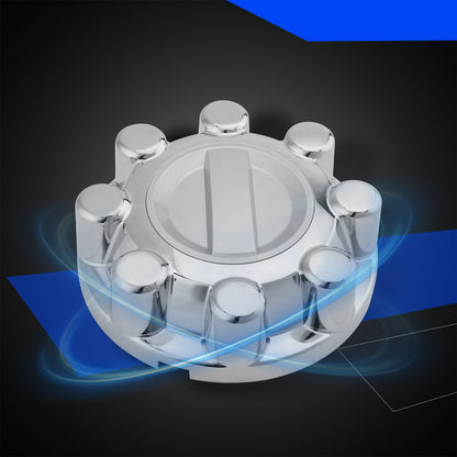 Chrome Front Rear Wheel Center Hub Cap For 2017-2022 Ford F250 F350 HC3Z-1130-J