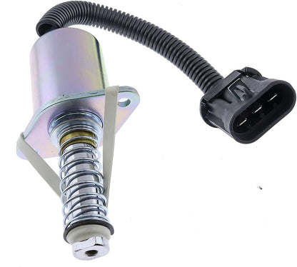 Solid Spare 12V Fuel Solenoid 6681513 6681512 for Bobcat Skid Steer 325 328 751 7753 853 953