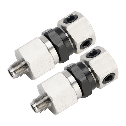 2x Oil Pressure Sensor Adapter For Honda Acura RSX 2002-2006 K Series K20 K24