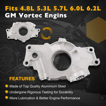 M295HV High Volume Oil Pump For Melling GM Chevrolet LS 4.8L 5.3L 5.7L 6.0L 6.2L