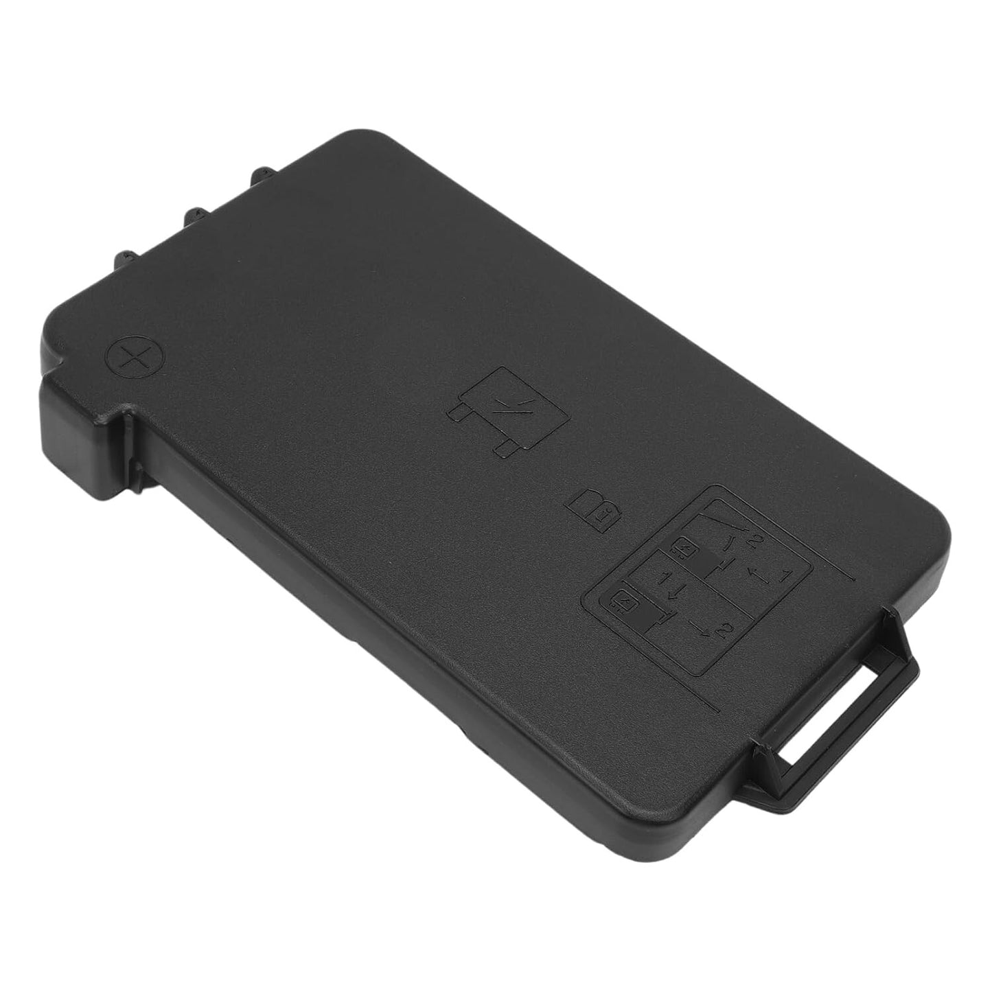 1x Plastic Fuse Box Cover Lid For Dodge For Ram 1500 2500 3500 68053635AB Black