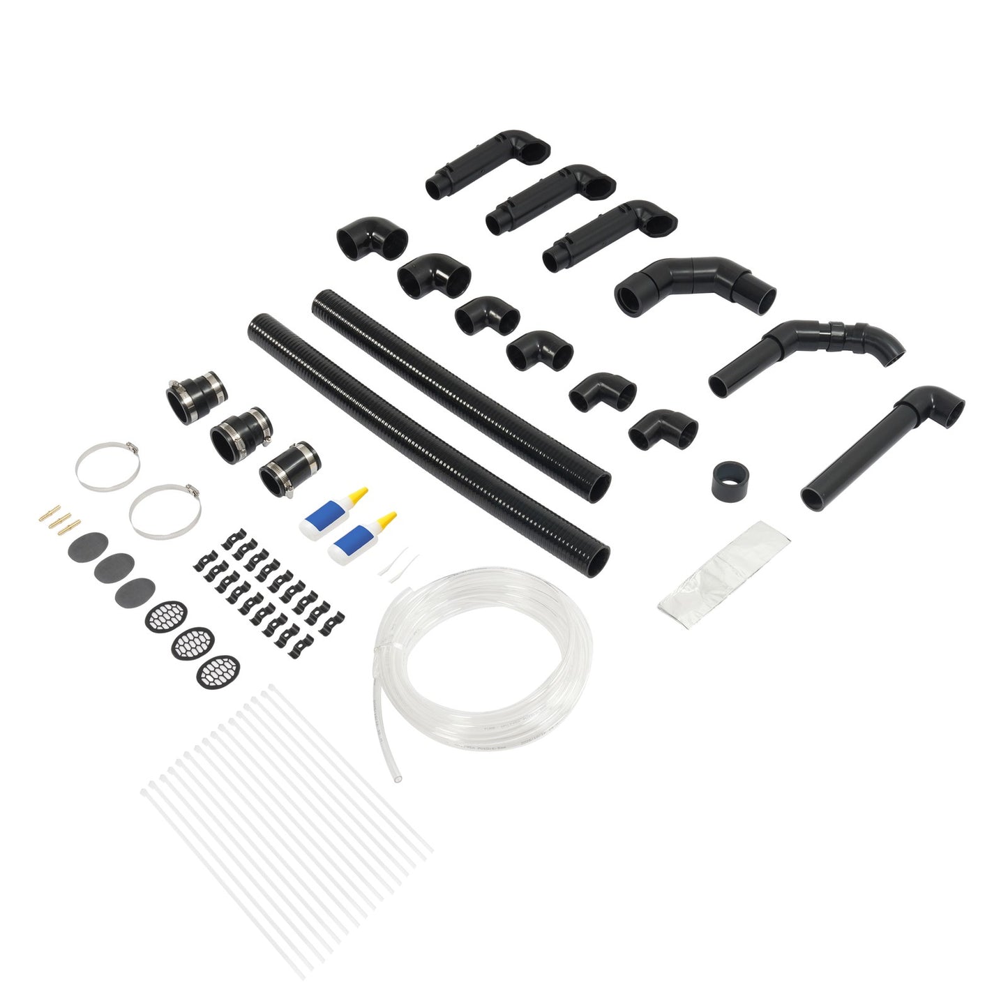 Solid Spare Black Snorkel Kits For CF-Moto CForce 800 1000 XC EPS Overland 2018-2023