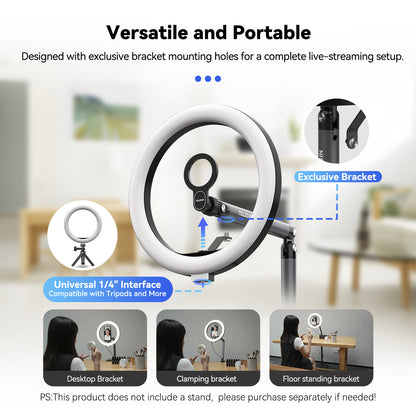 Mobile Video Live Broadcast Bracket Ring Fill Light Beauty Desktop Fill Light