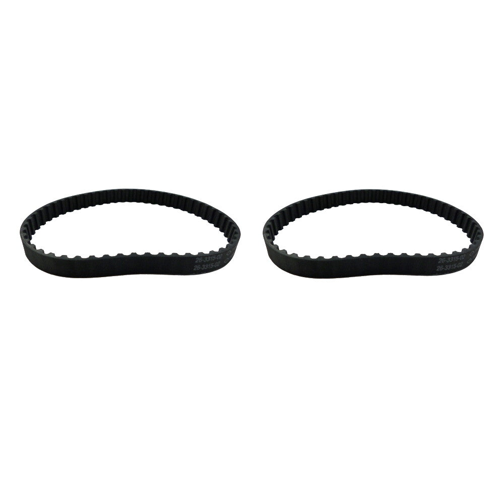 Solid Spare (2) Vacuum Belt for Electrolux Canister Vacuum Cleaner PN5 PN6 L Shaped Nozzles