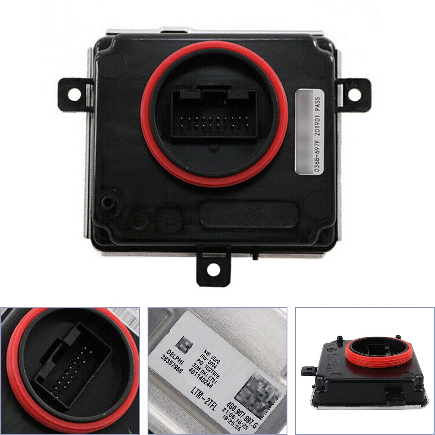 4G0907697G Daytime Running Light LED Module DRL Module For Audi VW 2012-2017