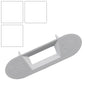 W11545554 Washer Lid Lock Bezel White AP7018858
