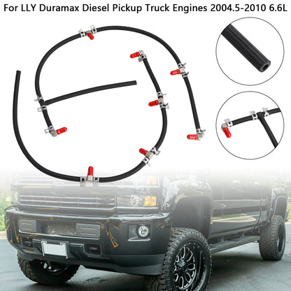 Fuel Injector Return Line Kit Fits Duramax 2004-2010 6.6L Diesel Truck Engines