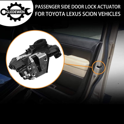 Front Right ＆ Left Door Lock Actuator For 07-19 Toyota Camry 4Runner Lexus Scion