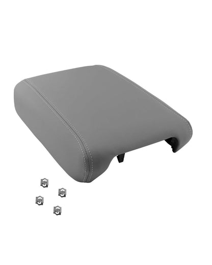 Center Console Lid For 07-17 GMC Acadia Chevy Traverse Buick Enclave Saturn Gray