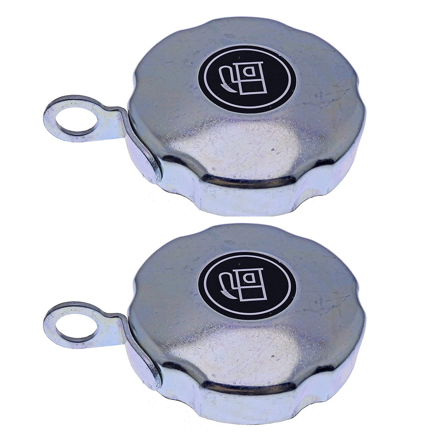 Solid Spare 2X Locking Fuel Cap 130049A1 QR6882398 For Case 580L 580M 580SL 580SM 590SM590SL