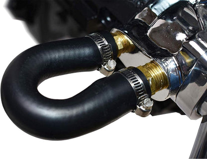 Heater Core Delete By pass Hose Coolant Crossover For LS1 LSX LS2 LS3 LQ4 LQ9