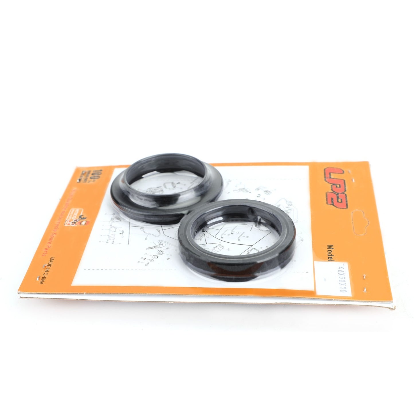 Fork Oil Seal Wiper Kit for Kawasaki ZX 600 636 900 Ninja ZX6R ZX9R ZZR600 98-08
