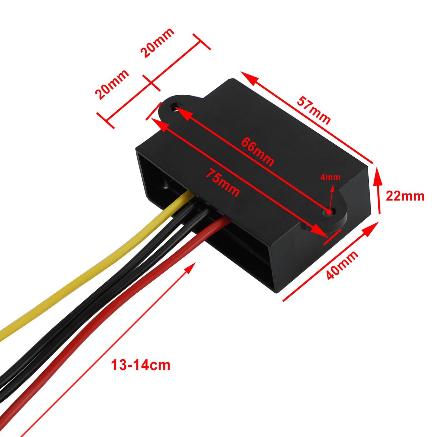DC-DC 12V-24V 1A 24W Step Up Car Power Supply Converter Regulator Waterproof