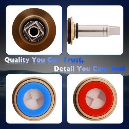 377XKRHJKABNF 1/4-Turn Hot & Cold Ceramic Faucet Cartridge Kit 377XKLHJKABNF