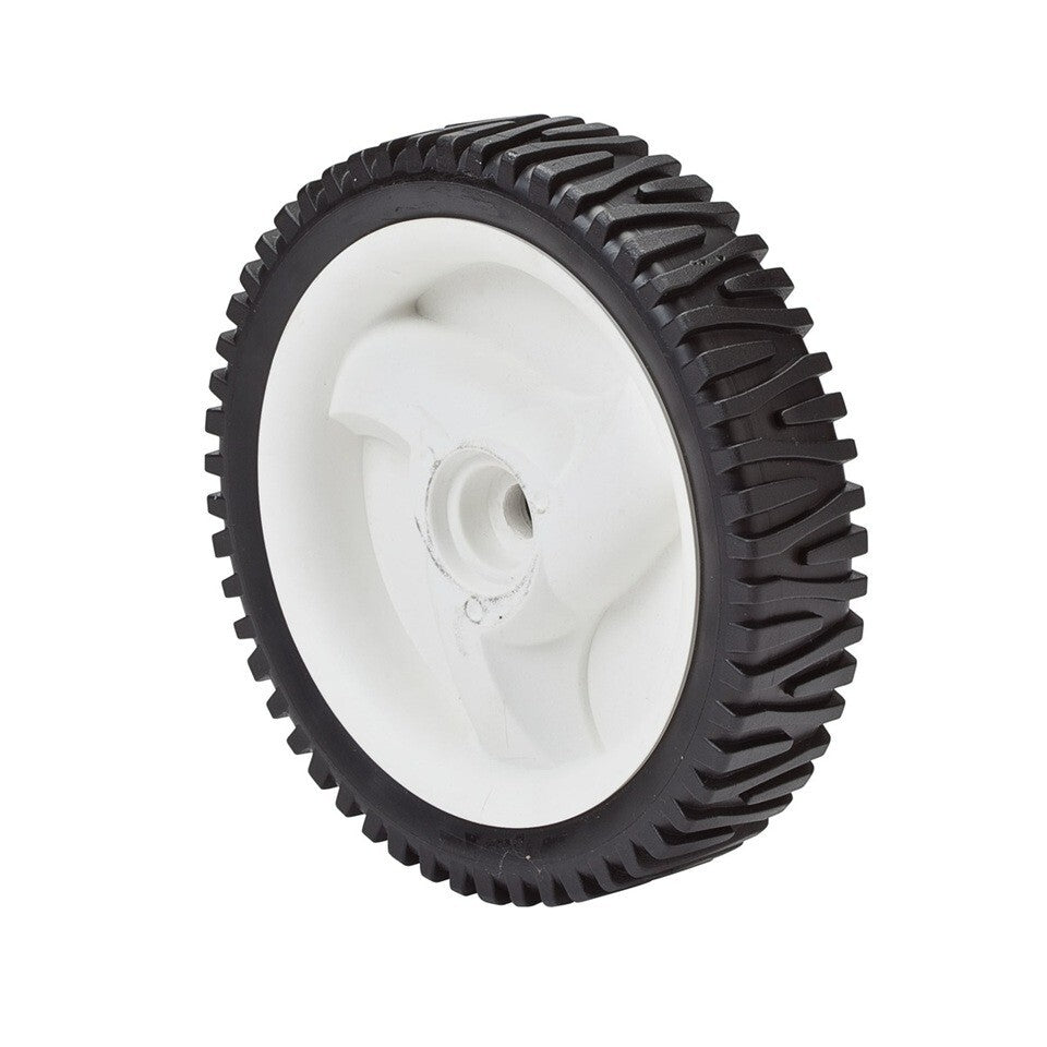 Solid Spare Oregon 72-033 Semi Pneumatic Lawn Mower Wheels Black 8 inch