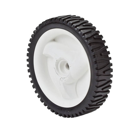 Solid Spare Oregon 72-033 Semi Pneumatic Lawn Mower Wheels Black 8 inch