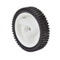 Solid Spare Oregon 72-033 Semi Pneumatic Lawn Mower Wheels Black 8 inch