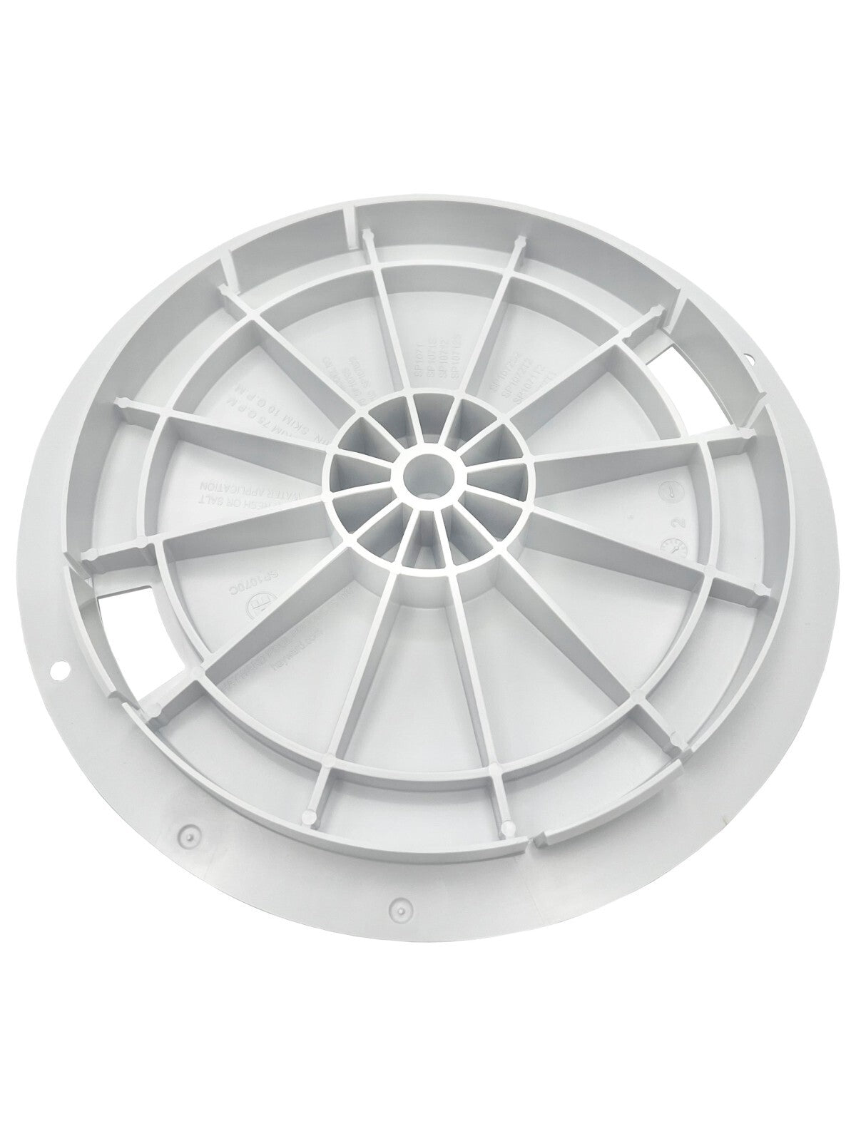 Solid Spare Hayward SPX1070C White Pool Skimmer Deck Lid Cover For SP1070 SP1071